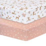 Cotton Jersey Fitted Sheet - Sophia Garden