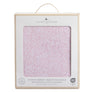Cotton Jersey Fitted Sheet - Pink flower