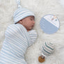 Hello World Gift Set - Blue Stripes