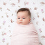 2PK Jersey Swaddle - Mushroom House