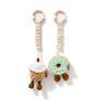 2 Pack Mini Market Stroller Toys - Boba Tea & Doughnut