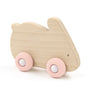 Push Along Wooden Bunny