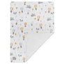 Jersey Sherpa Blanket - Up And Up Away