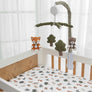 Cotton Jersey Fitted Sheet - Forest Retreat