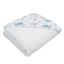 Muslin Hooded Towel - Whale of a Time