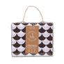 Toddler Sheet Set - Kayden Black Scallops