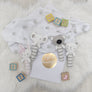 Cotton Knitted Rattle - Eli Elephant