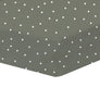 Cotton Jersey Fitted Sheet - Olive Spots