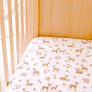 Cotton Jersey Fitted Sheet - Sophia Garden