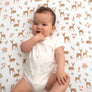 Cotton Jersey Fitted Sheet - Sophia Garden
