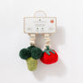 2PK Mini Market Stroller Toys - Broccoli & Tomato