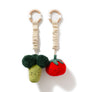 2PK Mini Market Stroller Toys - Broccoli & Tomato