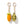 2PK Mini Market Stroller Toys - Carrot & Green Peas
