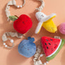 2 Pack Mini Market Stroller Toys - Apple & Banana
