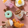 2 Pack Mini Market Stroller Toys - Boba Tea & Doughnut