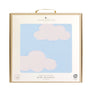 Cotton Knitted Blanket - Blue Cloud