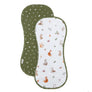 2PK Burp Cloth - Fox and Friends