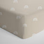 Cotton Jersey Fitted Sheet - Rainbow