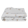Jersey Sherpa Blanket - Rainbow Sloth