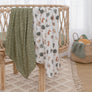 2PK Jersey Swaddle - Forest Retreat