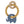 Silicone Elephant Teether Steel Blue
