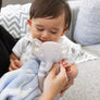 Knitted Rattle - Theodore Elephant