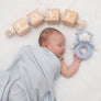 Whimsical Knit Rattle - Henry Hippo