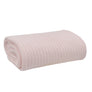 Organic Cellular Blanket - Rose Quartz