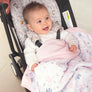Organic Muslin Blanket - Botanical