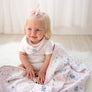 Organic Muslin Blanket - Botanical