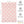 Chenille Baby Blanket - Pink Hearts