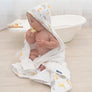 3pk Muslin Wash Cloths - Animal Parade