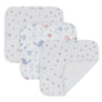 3pk Muslin Wash Cloths - Sweet Tweet