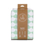 Crib Bed Skirt - Kayden Sea Glass Green Scallops