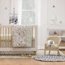 Crib Bed Skirt - Kayden Sea Glass Green Scallops